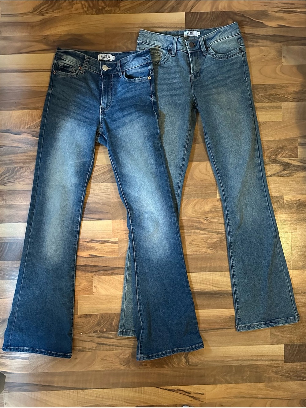 Women's Dark Blue Bootcut Jeans